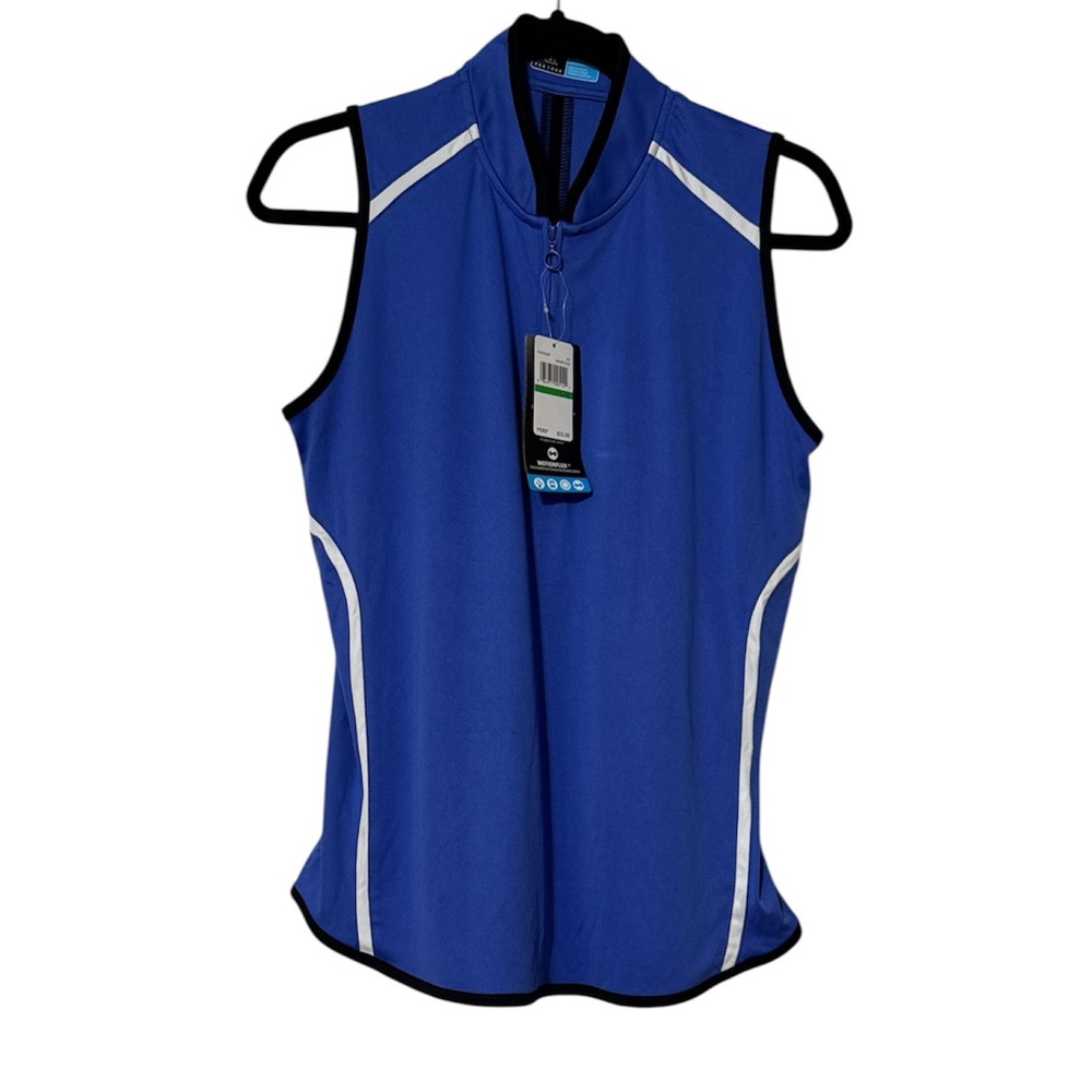 PGA Tour Blue Athletic Top